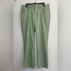 Southern Tide Pants Mens 33X30 Seagrass Green Intercoastal Performance Stretch